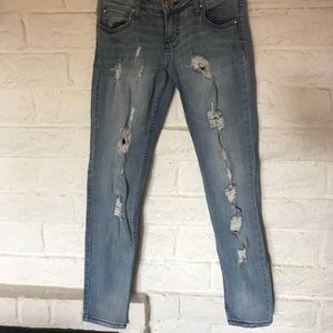 STS Ripped Medium Wash Boyfriend Jeans